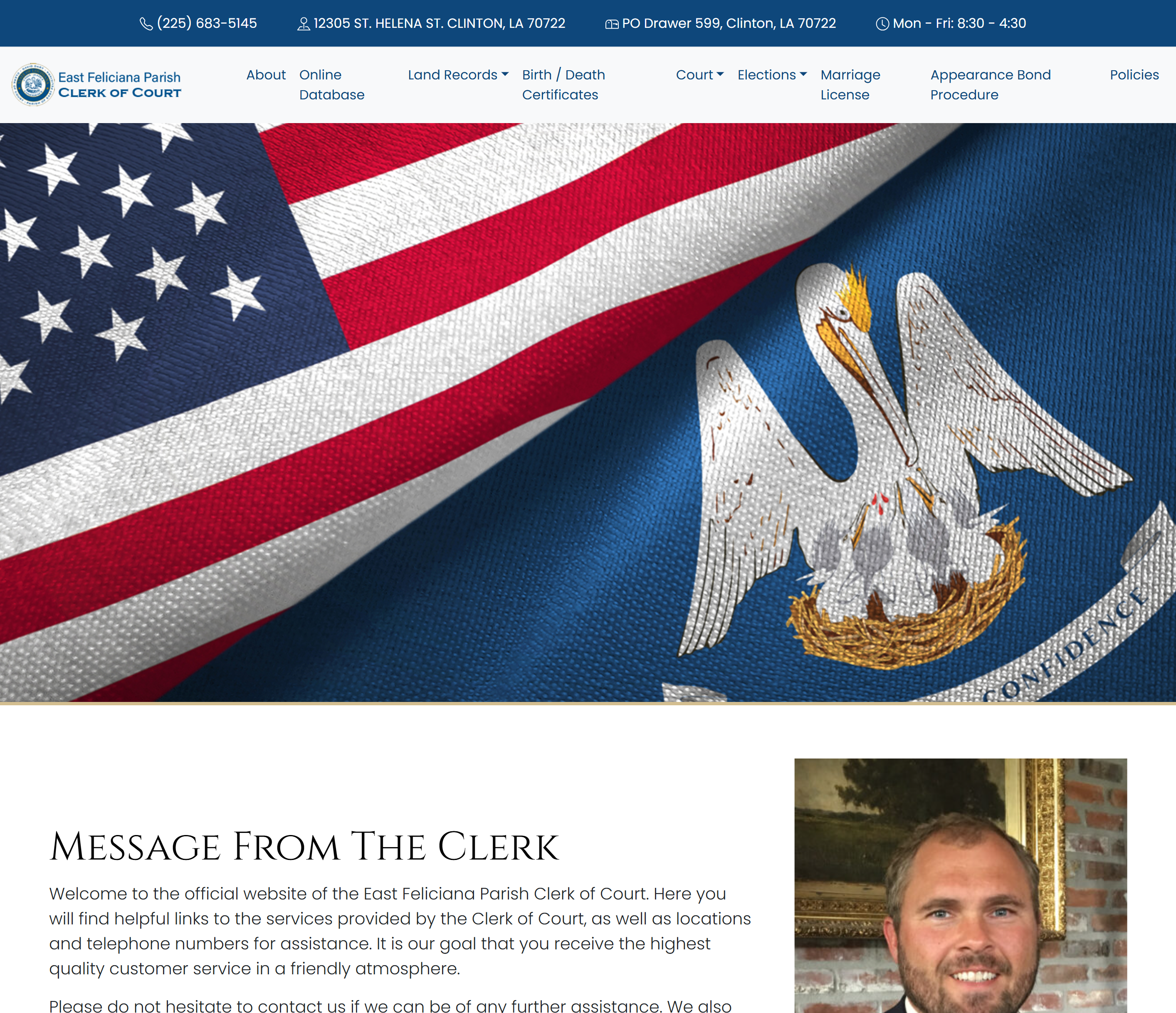 East Feliciana Parish Clerk of Court